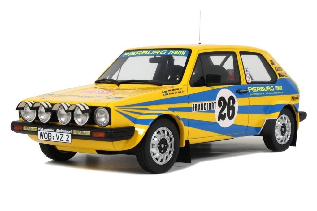VW GOLF 1 GTI Rallye Monte Carlo - Échelle 1/18 - PRIX: 119€, Enlèvement, Neuf, Voiture, OttOMobile