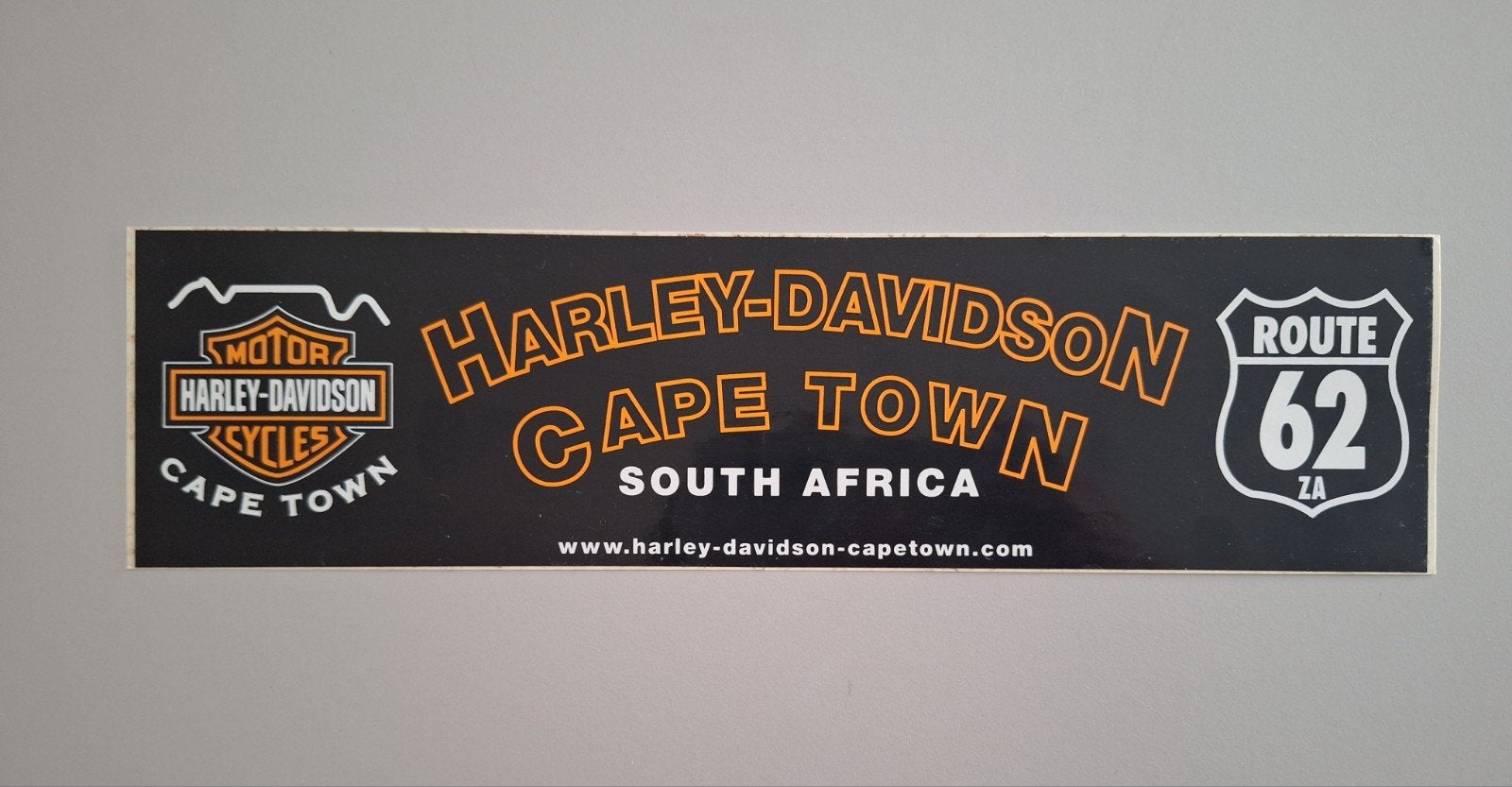 Sticker Harley Davidson Cape Town South Africa Zuid-Afrika