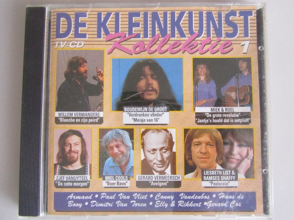 CD DE KLEINKUNST KOLLEKTIE 1 (16 tracks), Enlèvement ou Envoi, Utilisé, En néerlandais, Compilation
