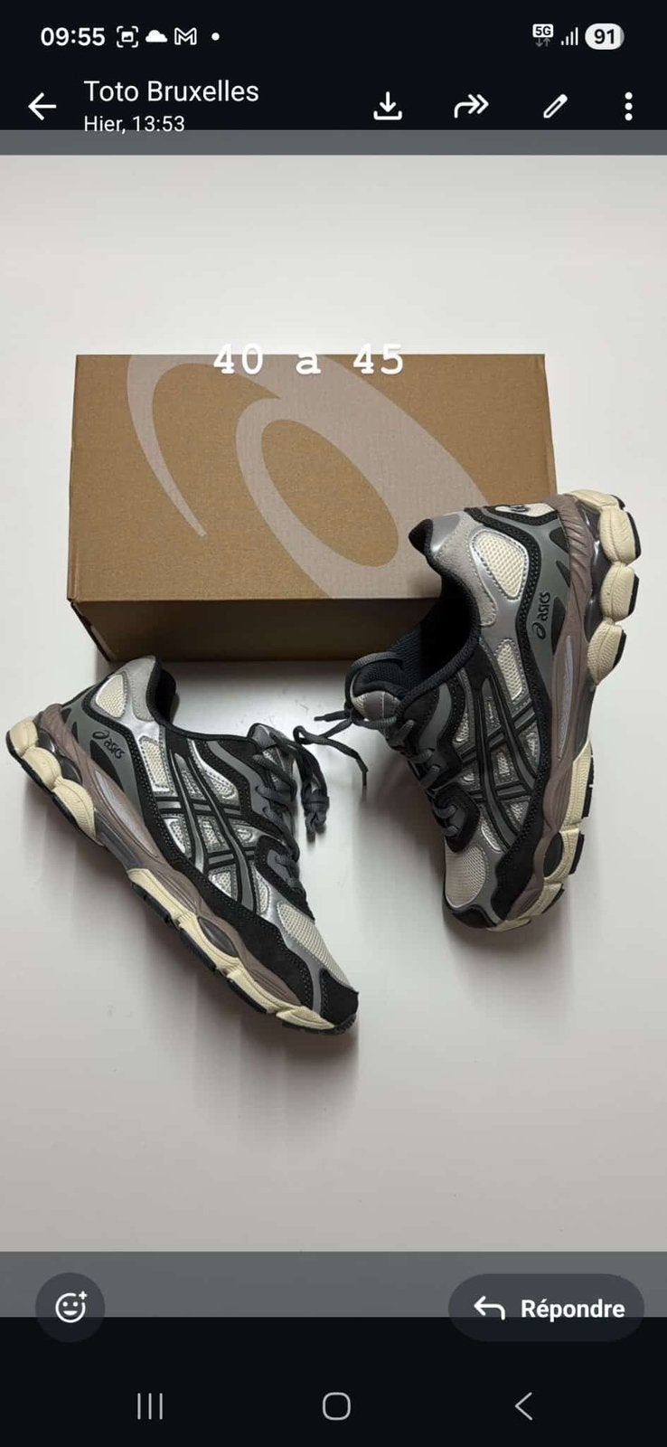 Asics gel nyc, Enlèvement ou Envoi, Neuf