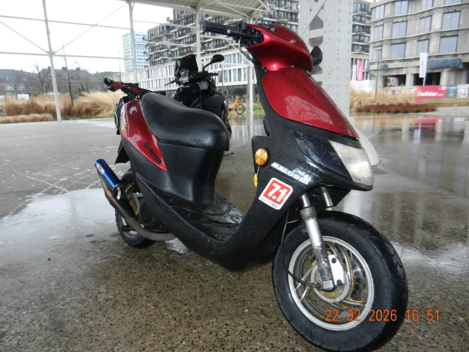 2t scooter A klasse, Fietsen en Brommers, Ophalen, Tweetakt, Gebruikt, Klasse A (25 km/u)