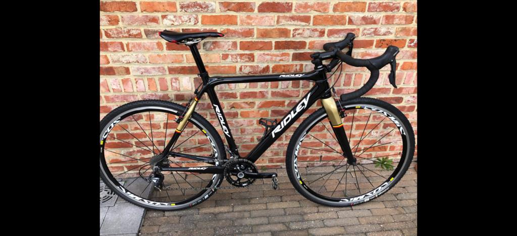 Ridley Carbon CX / Racefiets + 2 wielsets, Ophalen, Zo goed als nieuw, Carbon