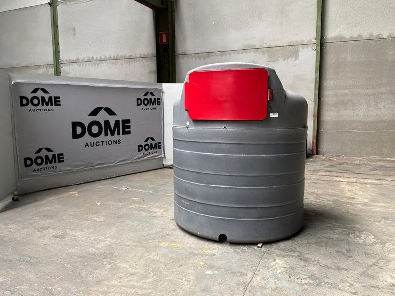 2020 Sibuso V2500 Verticale dubbelwandige dieseltank