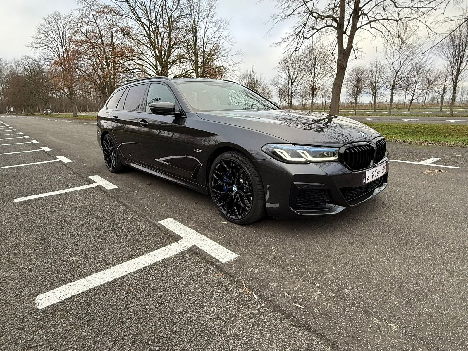 BMW 530e Touring M-sportpakket xDrive, Auto's, Automaat, 215 kW, Leder, Break