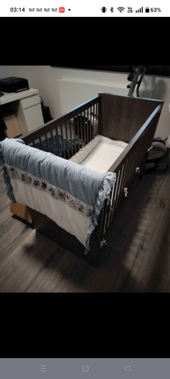 chambre de bébé, Enfants & Bébés, Enlèvement, Comme neuf, Autres types