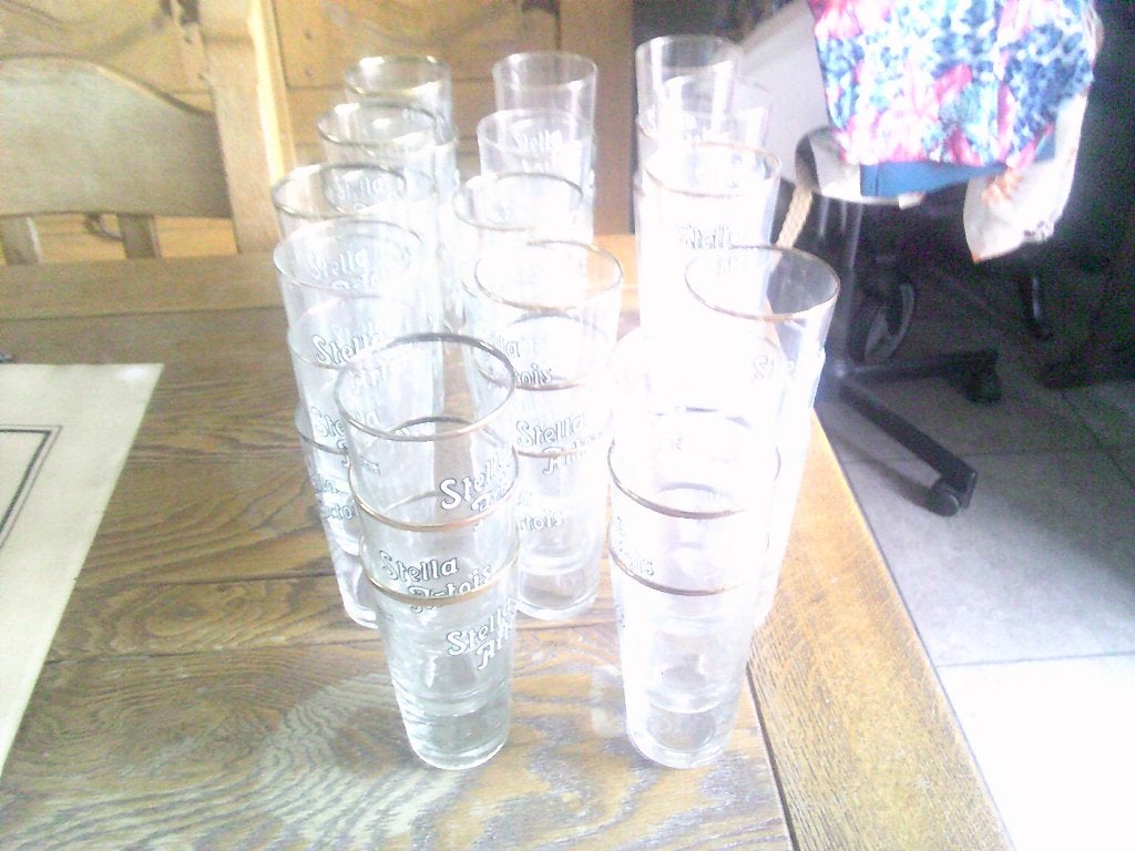 42 boerkes stella artois, Verzamelen, Ophalen, Zo goed als nieuw, Glas of Glazen, Stella Artois
