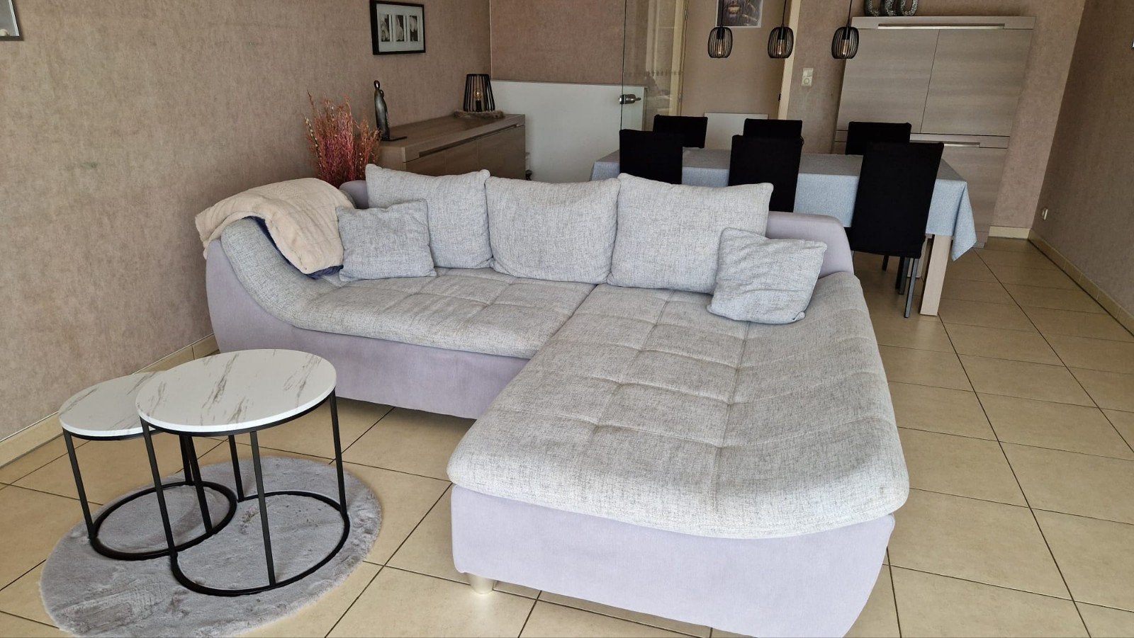 Hoekbank met lounch, Huis en Inrichting, Ophalen