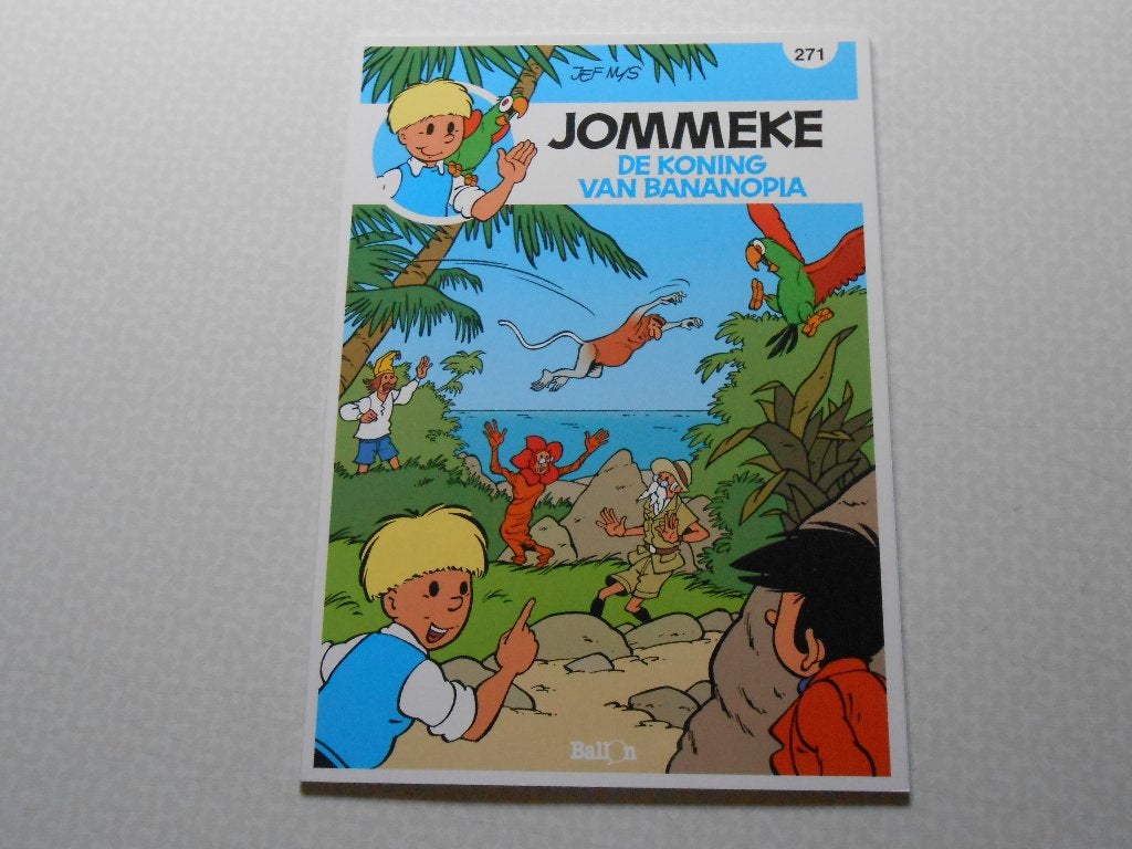 Jommeke 271 De koning van Bananopia 2014 1 ste druk., Boeken, Eén stripboek, Nieuw, Jef Nys., Ophalen of Verzenden