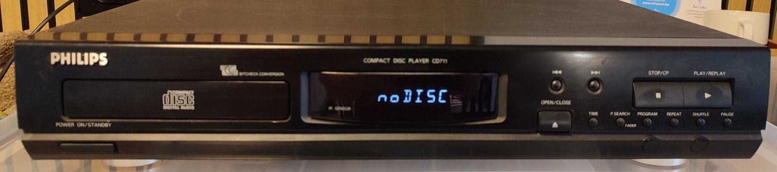 cd speler Philips cd 711, Audio, Tv en Foto, Ophalen, Philips