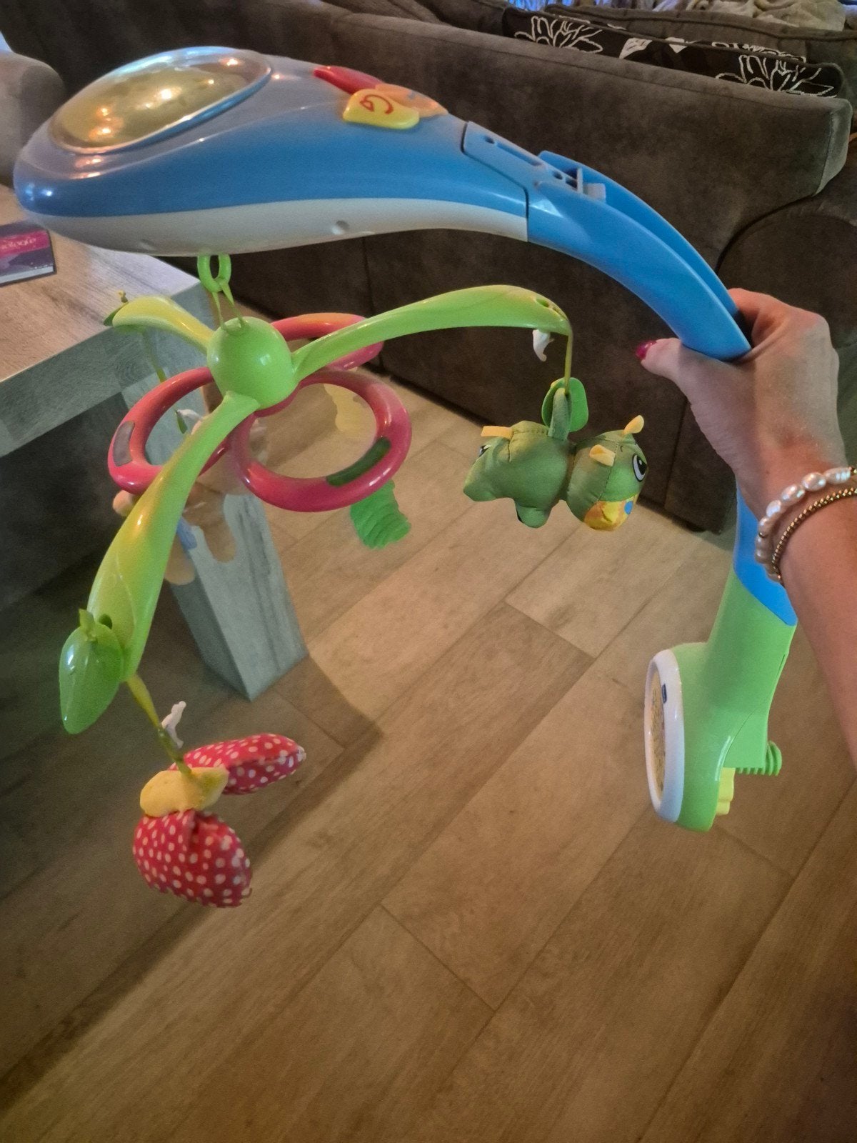 Muziekmobiel voor aan kinderbedje, Kinderen en Baby's, Ophalen, Zo goed als nieuw, Ophangbaar, Meerkleurig