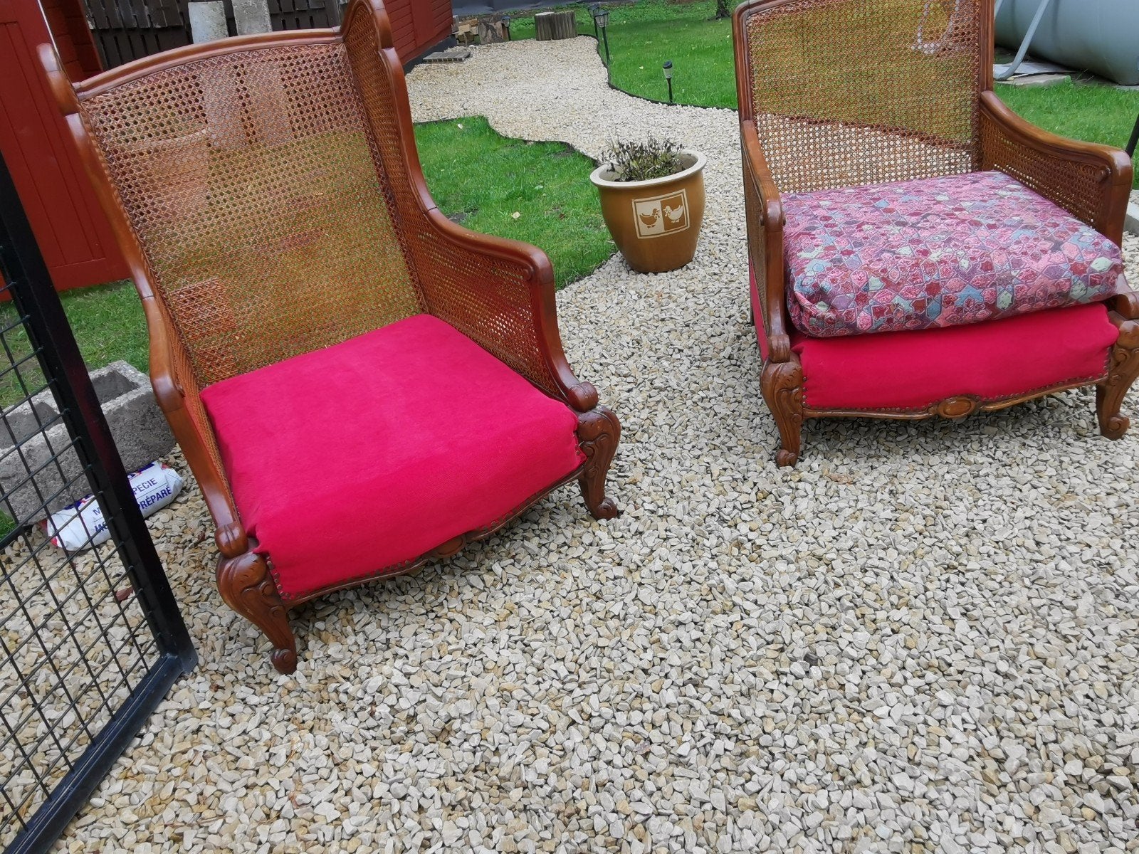 Oude gerestoreerde zeteltjes, Antiek en Kunst, Antiek | Meubels | Stoelen en Sofa's, Ophalen