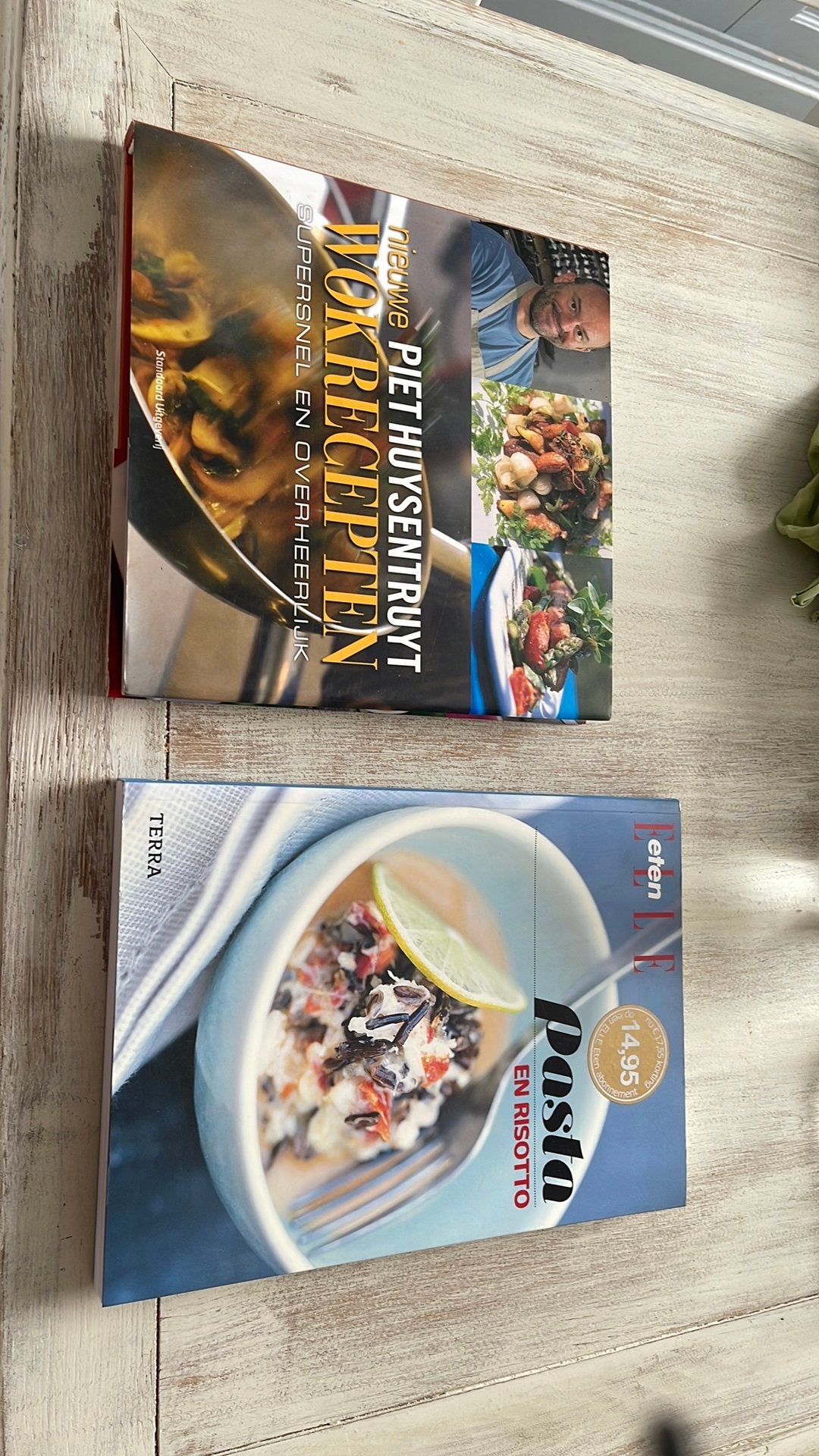 Woktrecepten Piet Huysentruyten pasta en risotto, Enlèvement, Comme neuf