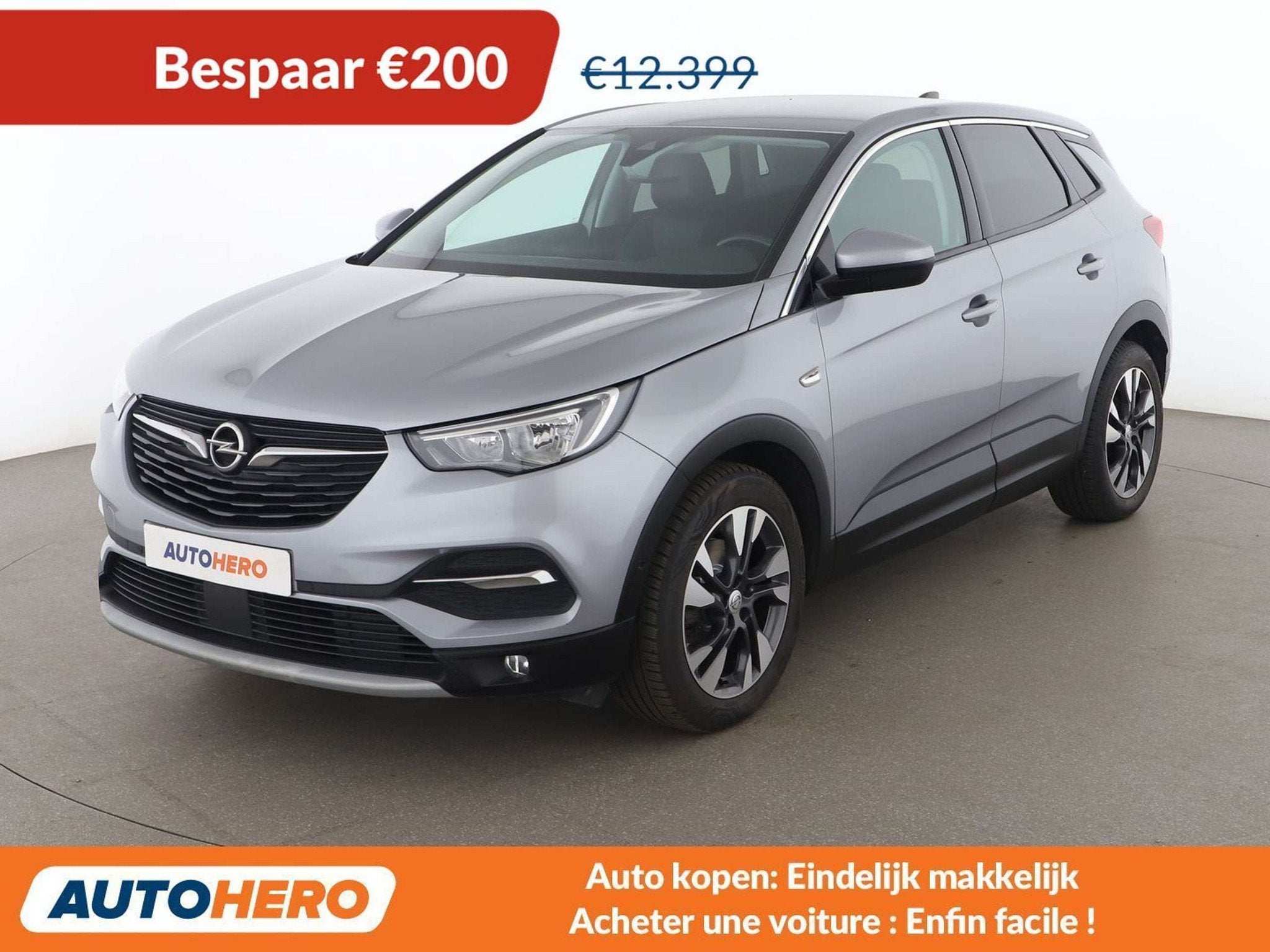 Opel Grandland X 1.2 Turbo Business INNOVATION (bj 2019), 158 g/km, Gebruikt, 1199 cc, 5 zetels