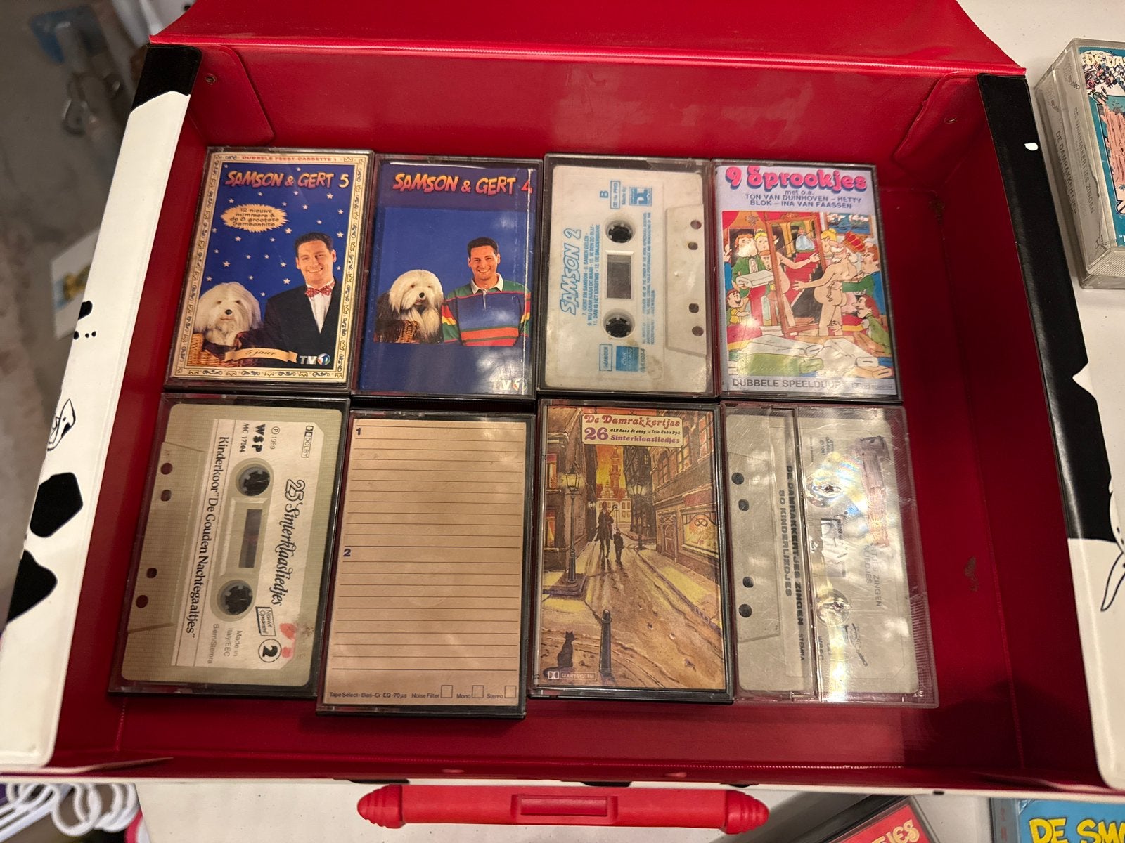 Cassettebandjes kinderen, Cd's en Dvd's, Gebruikt, 2 t/m 25 bandjes, Kinderen en Jeugd, Ophalen of Verzenden