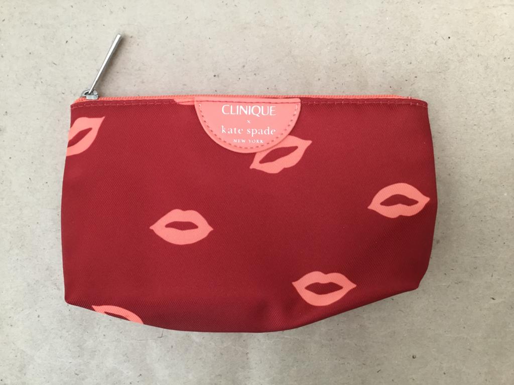 Nieuw toilettasje make-up tasje Clinique editie Kate Spade, Ophalen of Verzenden, Nieuw