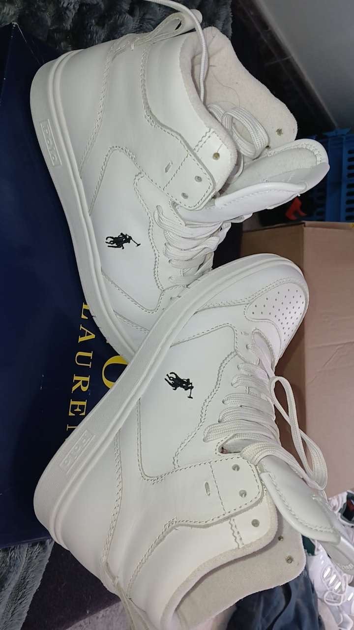 Polo Ralph Lauren dames sneakers wit – Nieuw & ongedragen, Kleding | Dames, Ophalen of Verzenden, Zo goed als nieuw