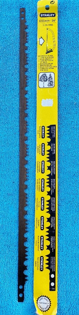 Vervangzaagblad voor boogzaag. Lengte 610mm en 300m., Ophalen of Verzenden, Nieuw, Hout, Gereedschap of Accessoires