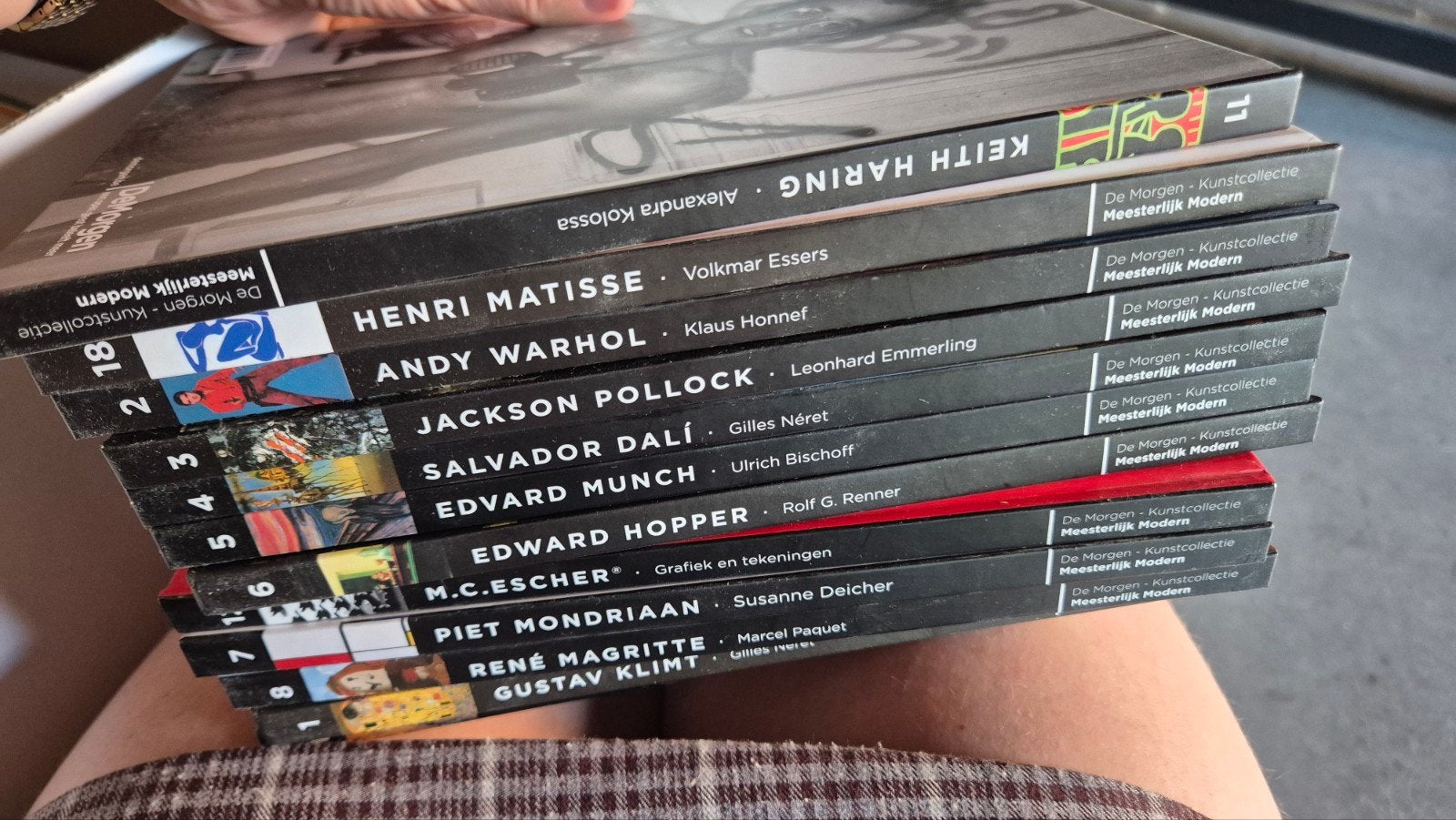 Mooie verzameling kunstboeken uit de reeks De Morgen – Kunst, Enlèvement
