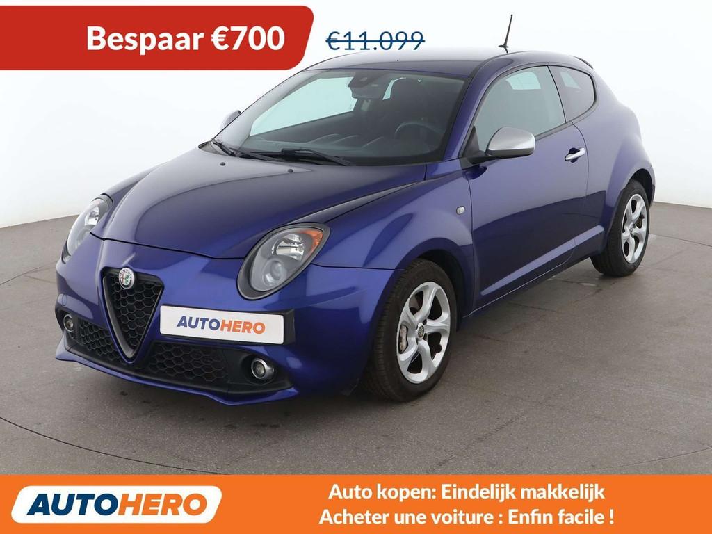 Alfa Romeo MiTo 1.4 Turbo Super (bj 2018, automaat), Auto's, Alfa Romeo, 4 zetels, Stof, Gebruikt, Blauw
