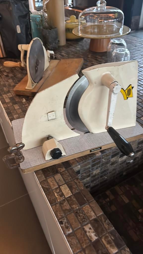Vintage  Selecto handmatige snijmachine, Enlèvement