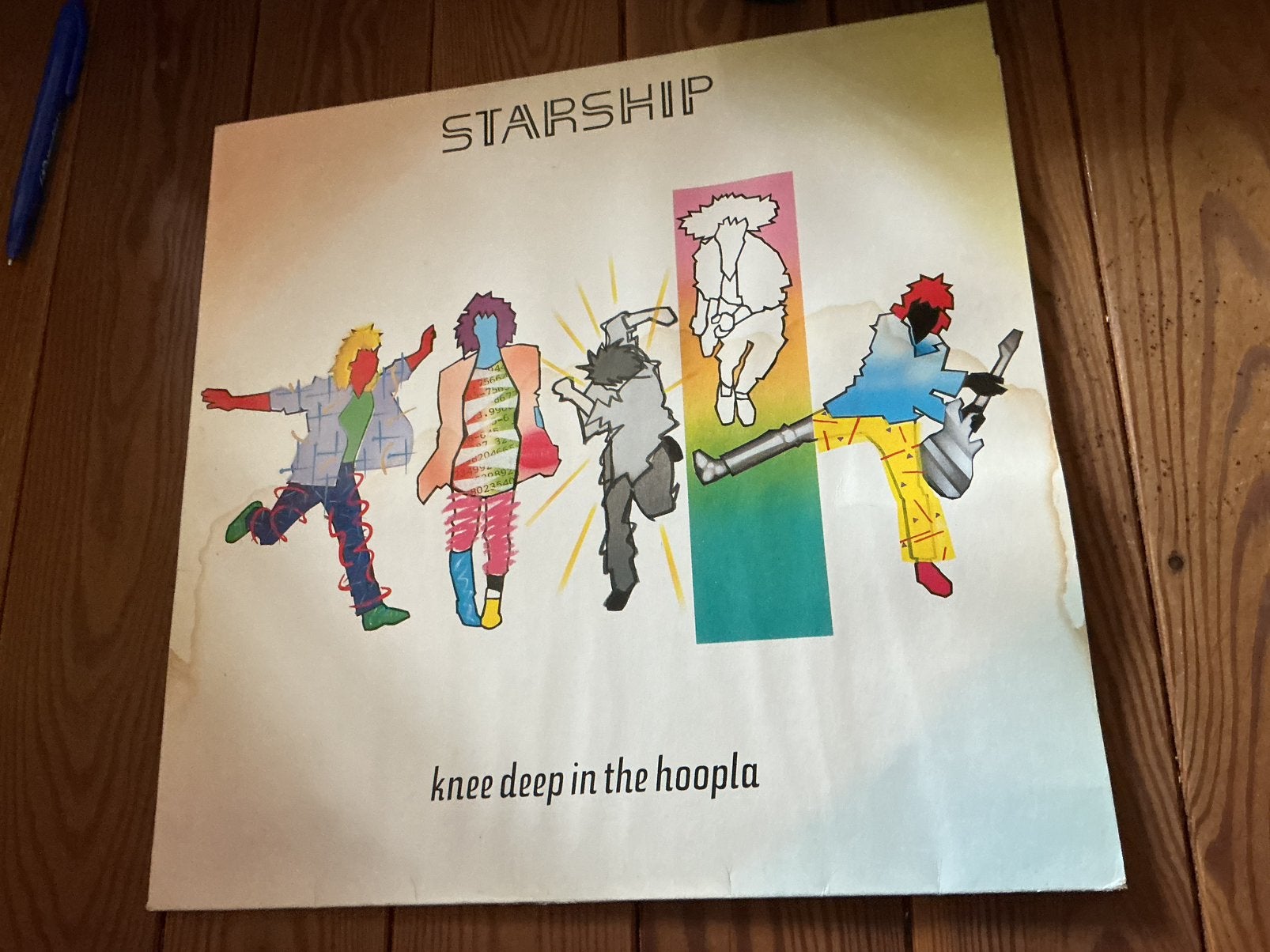 LP Starship - knee deep in the hopla, Cd's en Dvd's, Ophalen of Verzenden, Gebruikt, LP