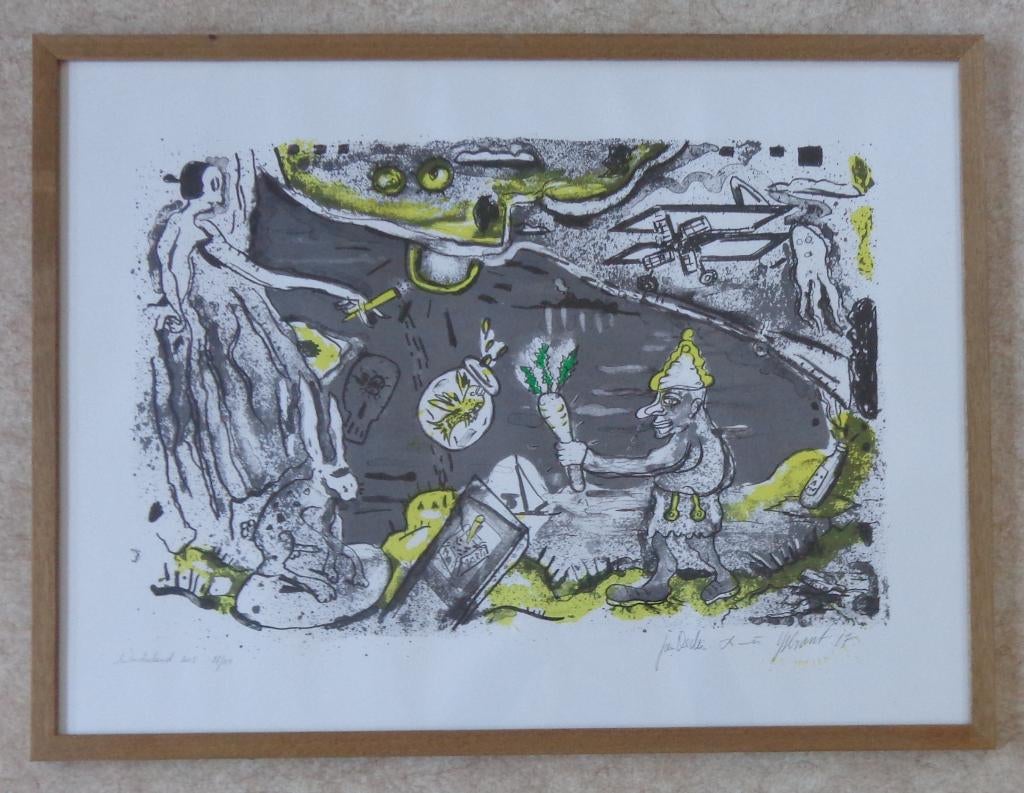 BERVOETS + DECLEIR + YSBRANT / WONDERLAND / ZEEFDRUK 59x78cm, Enlèvement