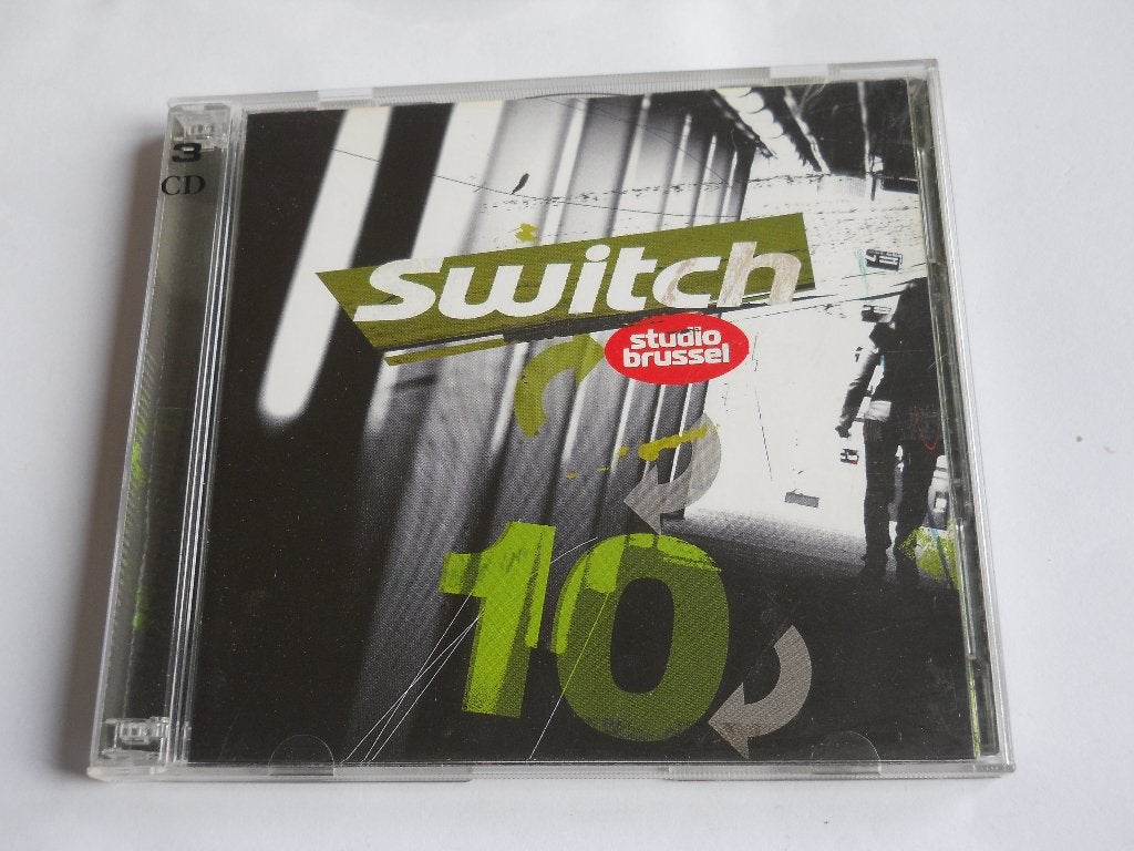 3 CD S - STUDIO BRUSSEL - SWITCH - VOL 10, Ophalen of Verzenden, Zo goed als nieuw, Verzamelalbum, Pop