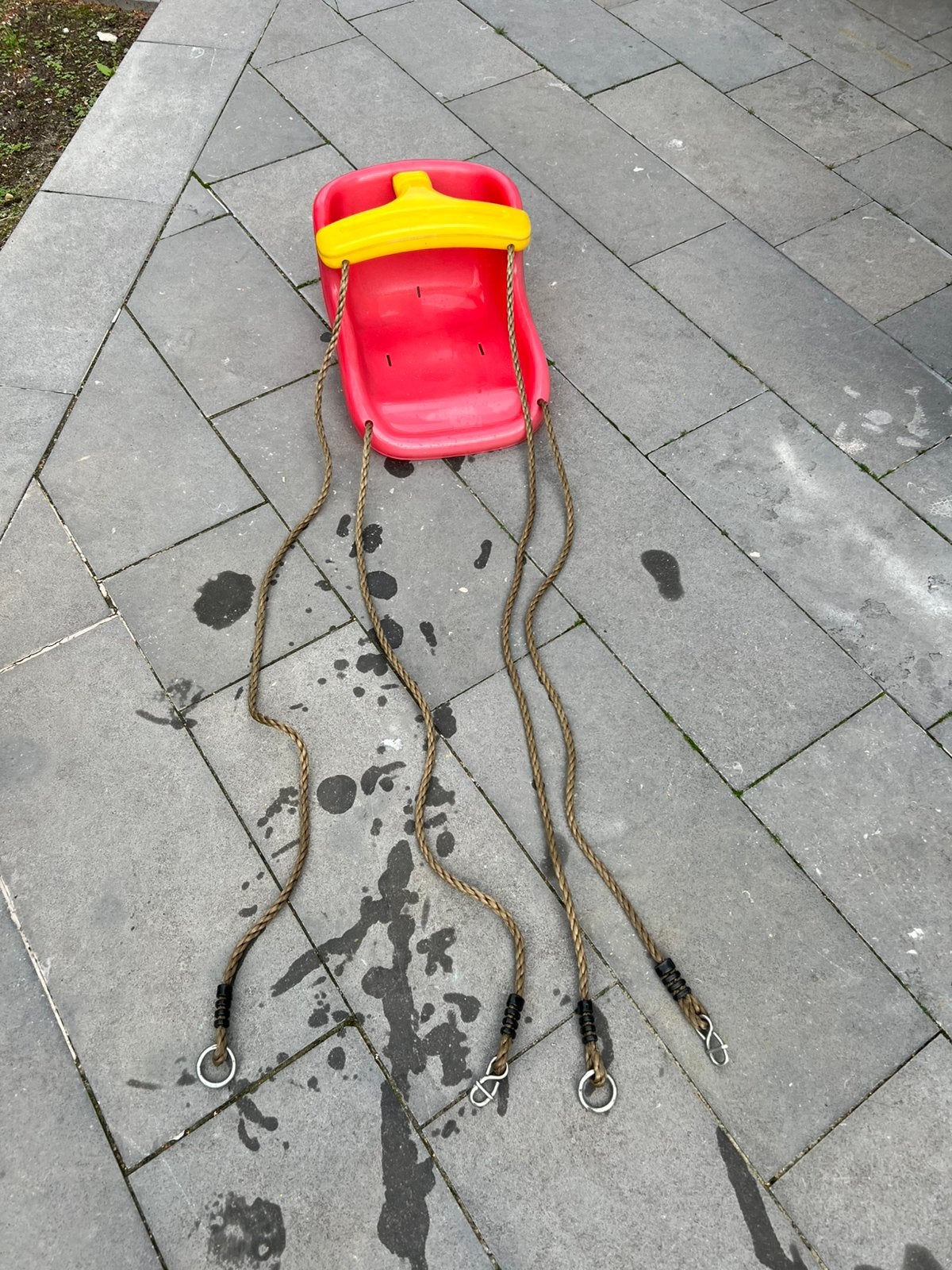 Schommel stoel en klimtouw, Ophalen, Zo goed als nieuw, Klimtouw