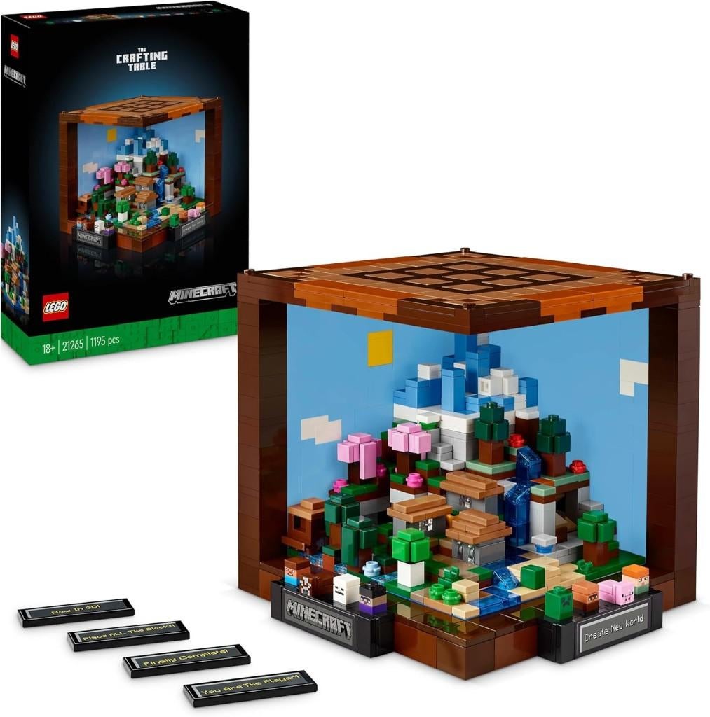 Lego Minecraft - 21265 - 21174 - 40624 - 40625 - 40626, BrickHeadz, Lego, Nieuw, Ophalen of Verzenden