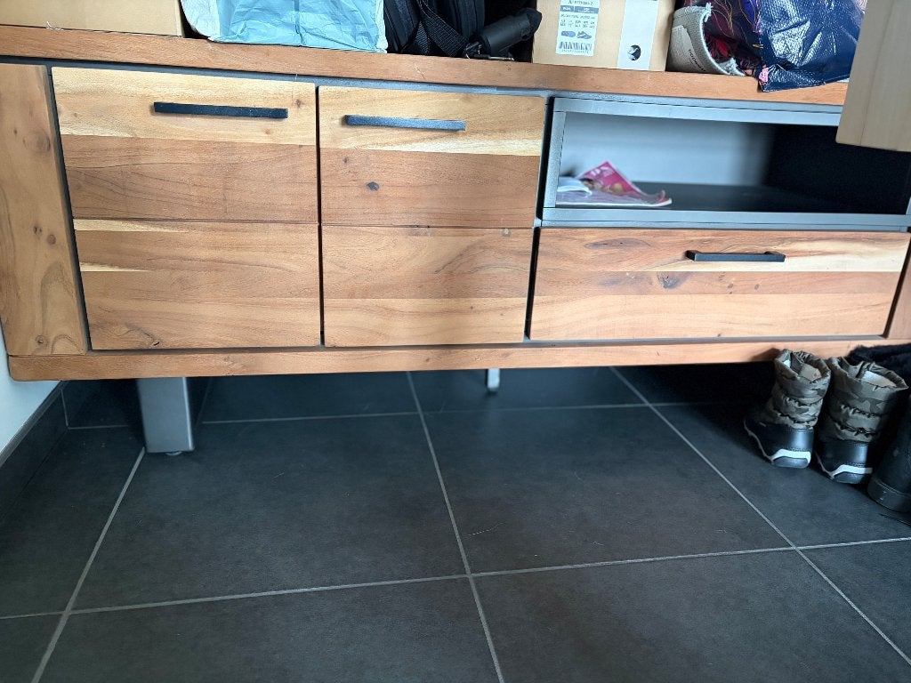 Commode TV 2 portes H&H Quebec, Enlèvement, Comme neuf