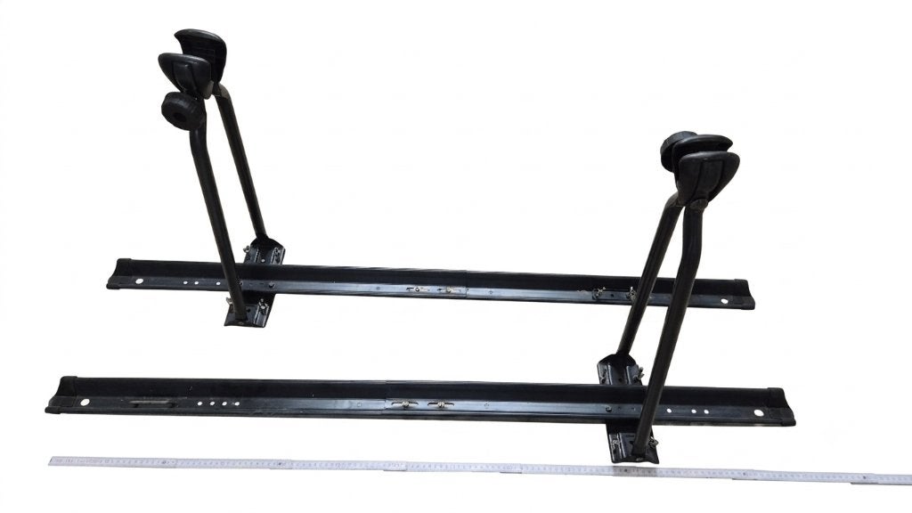 2 fietsdragers voor montage op een imperiaal (porte bagage), Autos : Divers, Porte-vélos, 2 vélos, Pneus larges, Comme neuf, Enlèvement