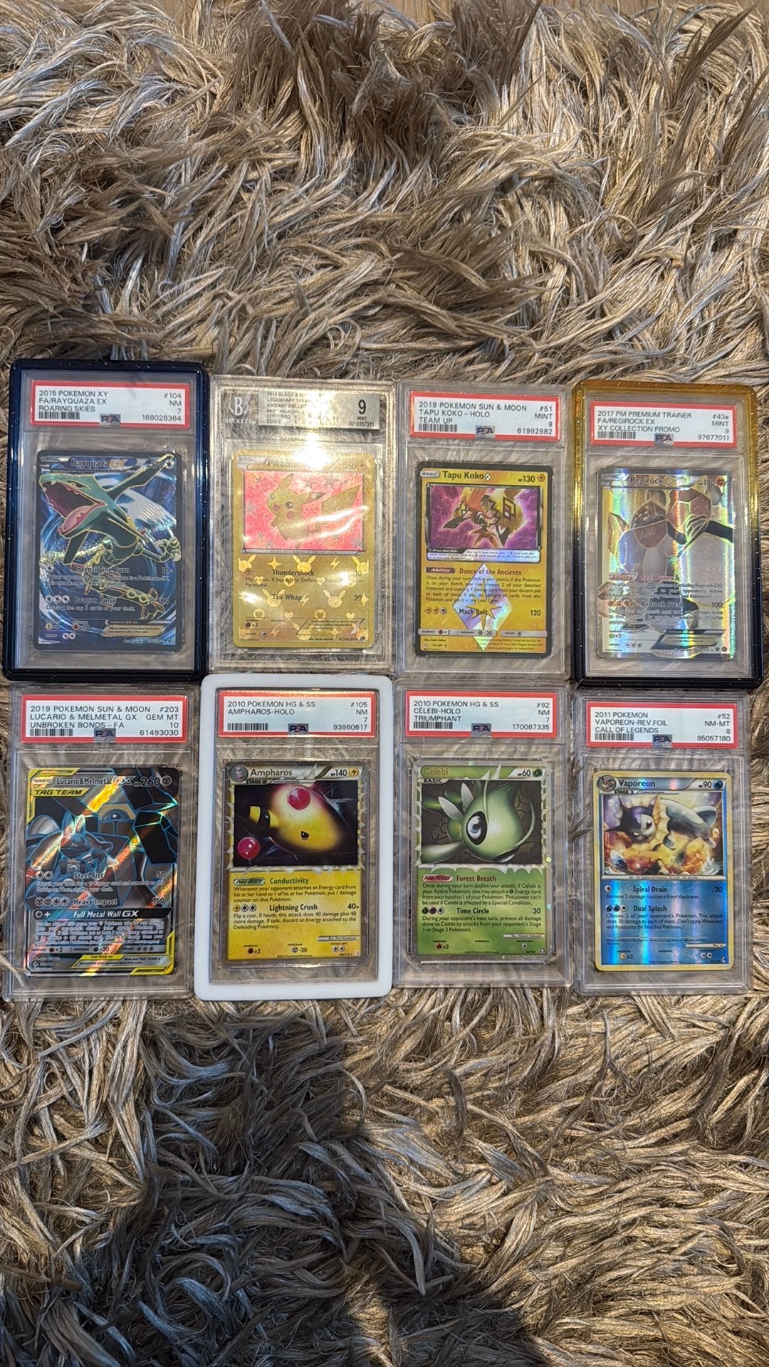 Pokemon bgs en psa LOT of apart, Ophalen of Verzenden, Zo goed als nieuw
