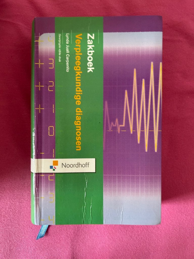 Zakboek verpleegkundige diagnose, Carpenito, Boeken, Ophalen of Verzenden, Nieuw, Hogeschool, Lynda Juall Carpenito