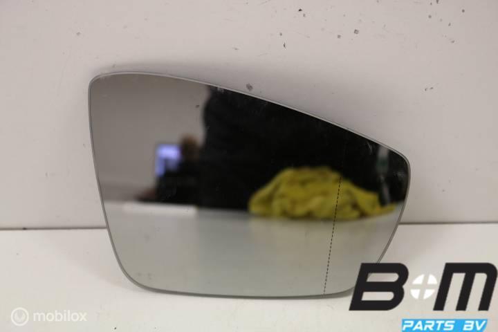 Spiegelglas rechts (bijrijderskant) VW Polo 6R, Gebruikt