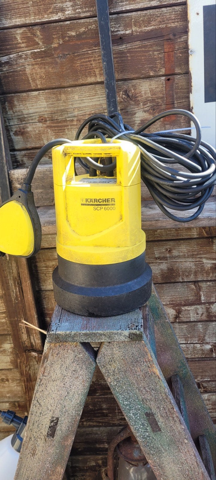 dompelpomp Karcher scp 6000, Ophalen, Dompelpomp