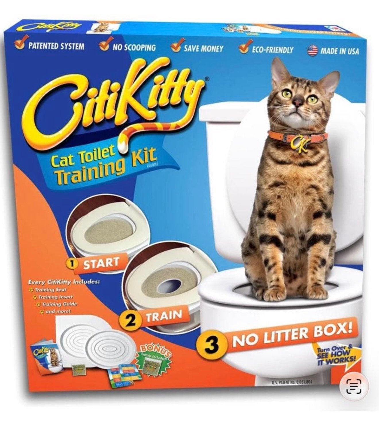 Kit à la propreté CitiKitty pour chat - Chat aux toilettes, Animaux & Accessoires, Enlèvement ou Envoi, Neuf