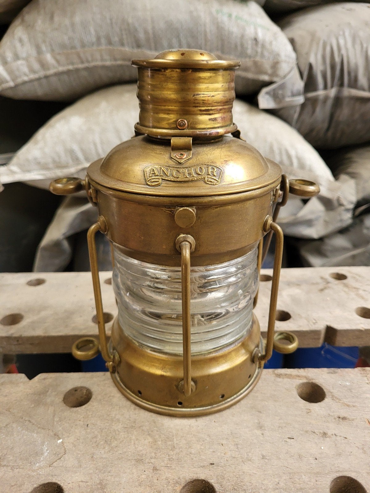 lampe cuivre jaune, Antiquités & Art, Enlèvement, Cuivre