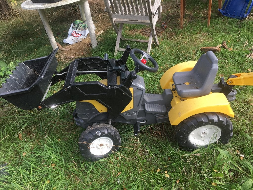 Graafmachine Falk met kar, Ophalen, Gebruikt, Trapvoertuig