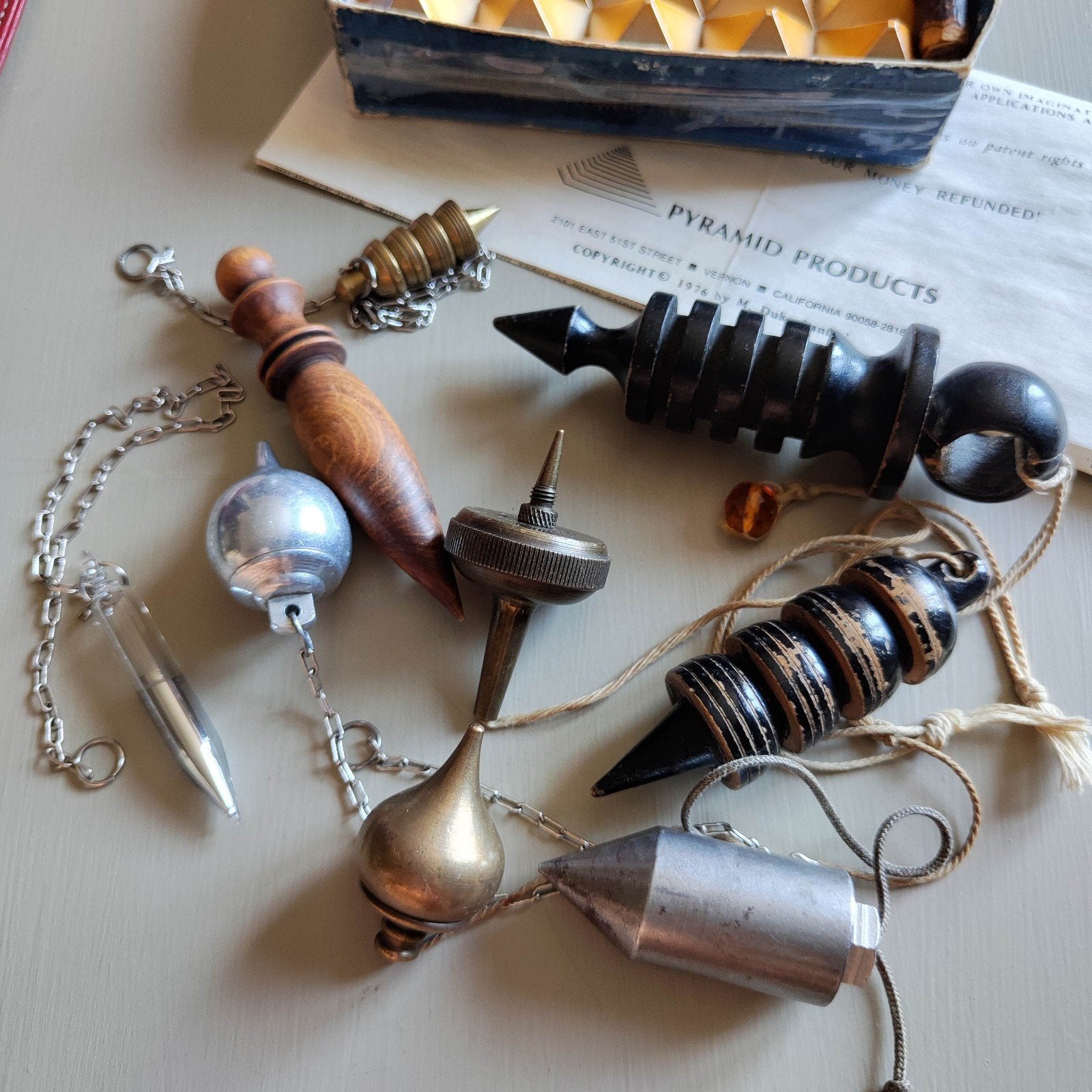 Pendels en Tarot Edelsteen en pendels, Ophalen of Verzenden, Zo goed als nieuw