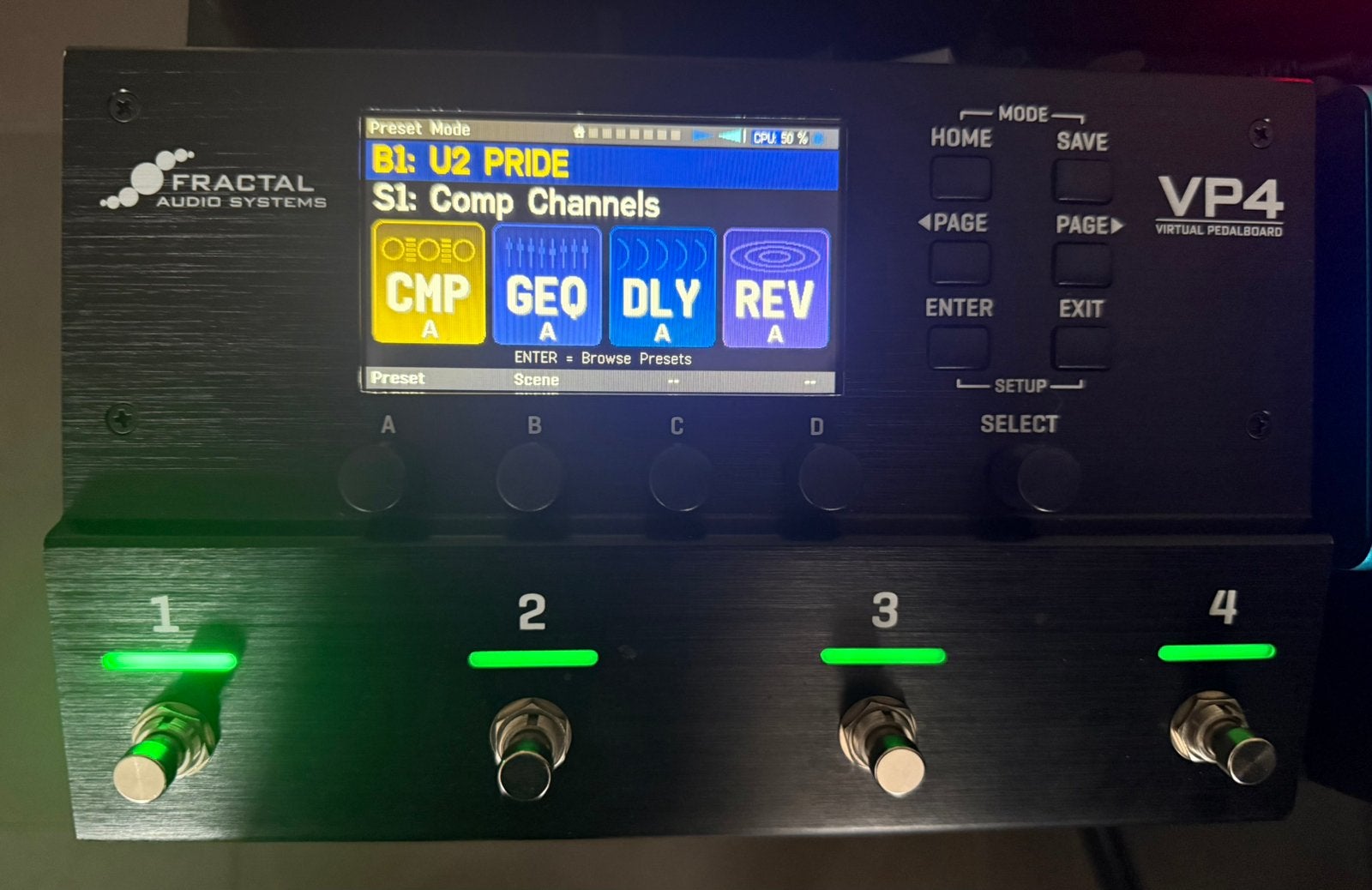 Fractal Audio VP4 nagenoeg nieuw, Muziek en Instrumenten, Ophalen, Zo goed als nieuw