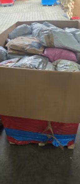3 groothandel kleding partij handel merk retour pallets, Diversen, Ophalen, Nieuw