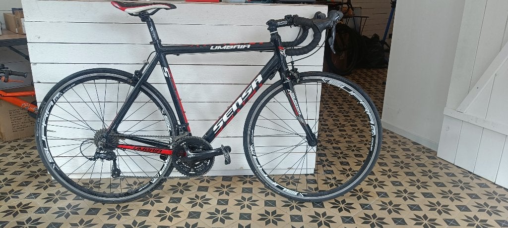 Sensa Umbria Size 56, Fietsen en Brommers, Ophalen, Gebruikt, Velgrem, Aluminium