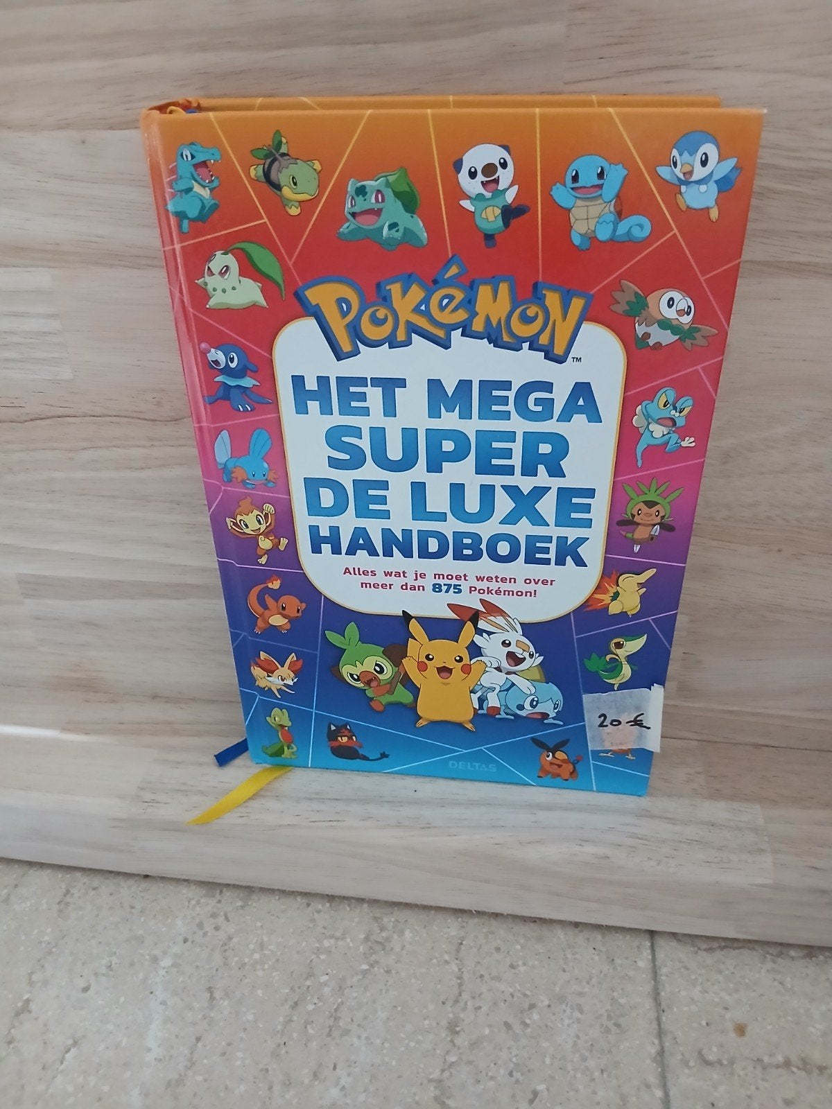 Het mega super de luxe handboek pokémon, Ophalen of Verzenden