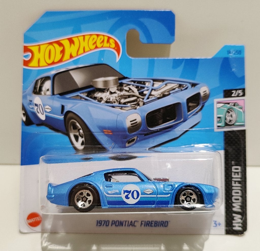 Hot Wheels 1970 Pontiac Firebird Blauw (2023), Enlèvement ou Envoi