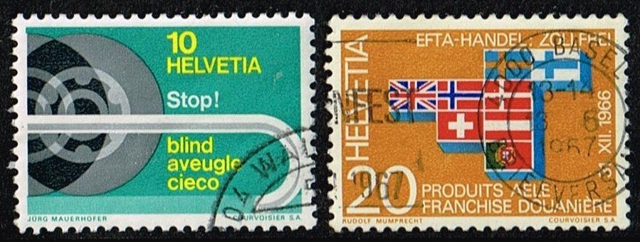 Timbres suisses - K 4036 - commémorations, Timbres & Monnaies, Envoi, Affranchi