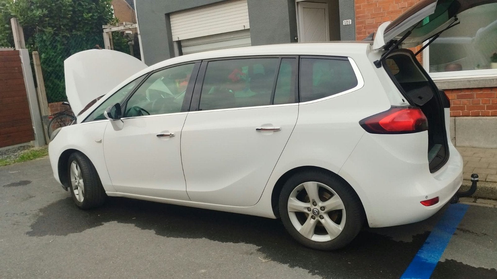 Opel Zafira tourer Ecoflex, Auto's, Leder, Zafira, Particulier, Te koop