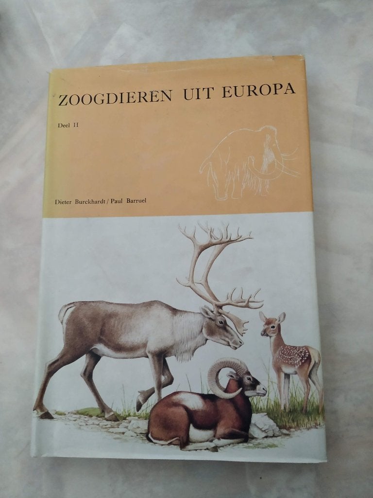 mooi boek zoogdieren van europa, Ophalen of Verzenden