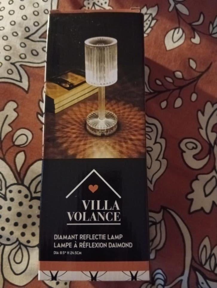 Diamant reflectie lamp, Huis en Inrichting, Ophalen, Kunststof, Gebruikt, Overige merken