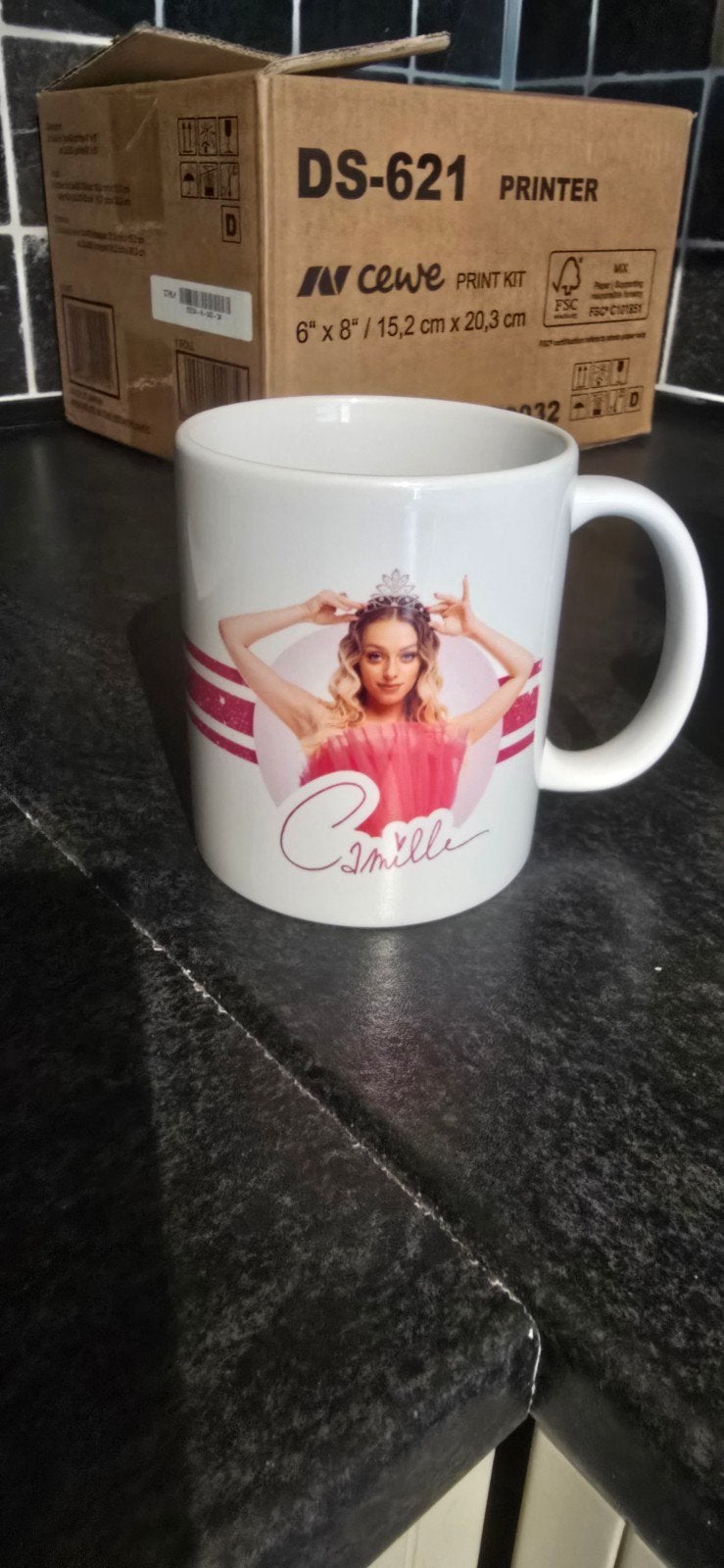 Mok Camille, Maison & Meubles, Enlèvement ou Envoi, Neuf, Mug