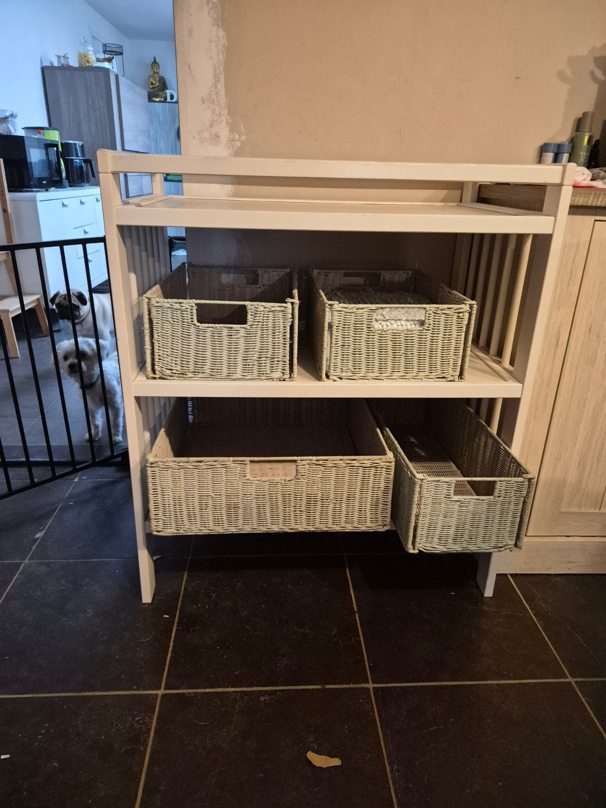 verzorgingstafel met manden, Huis en Inrichting, Ophalen